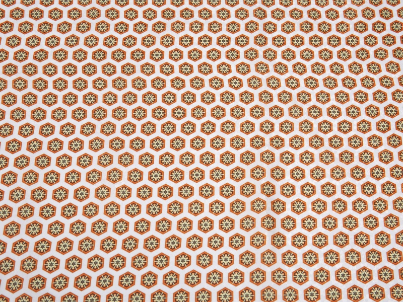 Polyester-Viscose Jakar Baskılı Astar Kumaşı