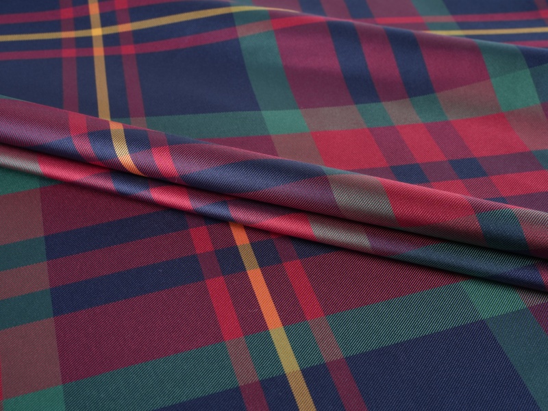 Polyester iplik boyalı kol astar kumaş