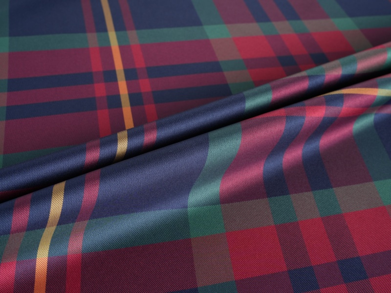 Polyester iplik boyalı kol astar kumaş